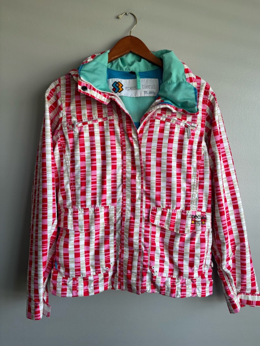 Special Blend 10K Calyx Collection Women’s Small Snowboard Skip Jacket Pink Red